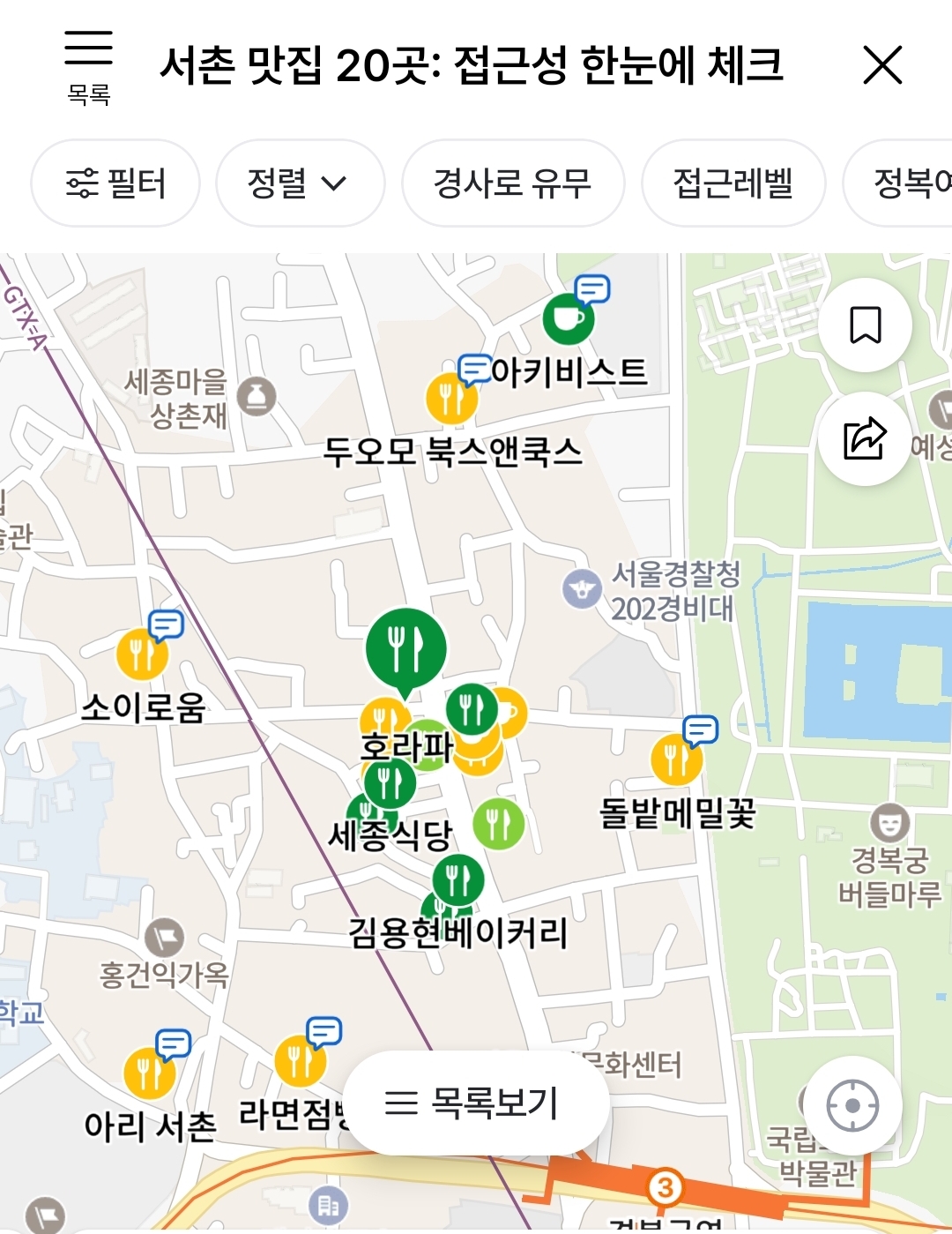 이번 주말 서촌 어때? 휠체어로 가볼만한 카페∙음식점 20